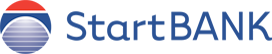 Logoen til StartBANK uten hvit bakgrunn.